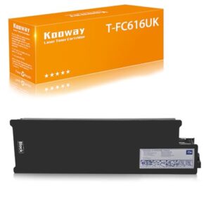 Compatible Toner Cartridge Replacement for Toshiba T-FC616 T-FC616UK for Toshiba E-Studio 5516AC 6516AC 7516AC Printer (TFC616U Black 1 Pack)