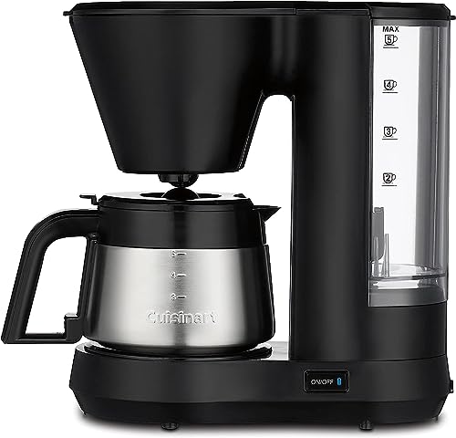 Cuisinart 5-Cup Coffeemaker with Stainless Steel Carafe, DCC-5570NAS - Image 4
