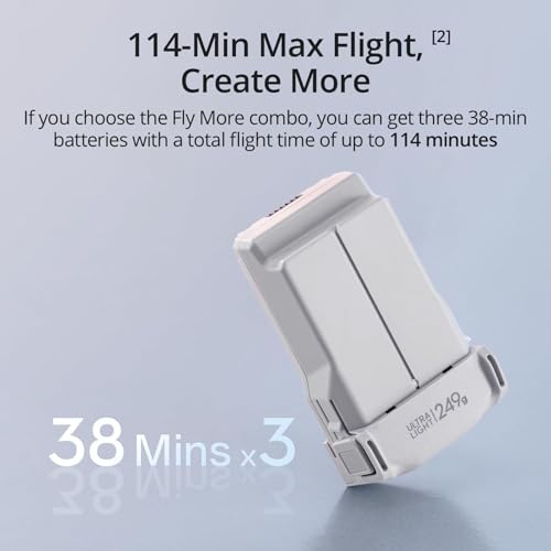 DJI Mini 3 Fly More Combo (DJI RC), Drones with Camera for Adults 4K, 3 Batteries for 114-min Flight Time, Vertical Shooting, 32800ft (10km) Video Transmission, Lightweight Mini Drone for Beginners - Image 5
