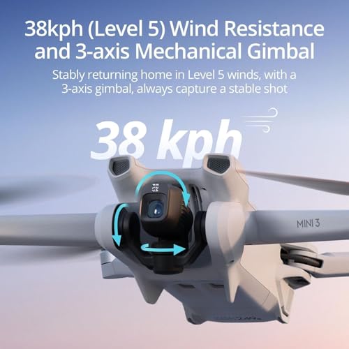 DJI Mini 3 Fly More Combo (DJI RC), Drones with Camera for Adults 4K, 3 Batteries for 114-min Flight Time, Vertical Shooting, 32800ft (10km) Video Transmission, Lightweight Mini Drone for Beginners - Image 6