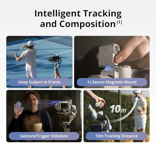 DJI RS 4 Mini Combo, Gimbal Stabilizer for Cameras Canon/Sony/Panasonic/Nikon/Fujifilm, Auto Axis Locks, Intelligent Tracking, 2kg/4.4lbs Payload, Camera Gimbal, Camera Stabilizer, Briefcase Handle - Image 4