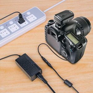AC-PW20 Continuous Power Adapter NP-FW50 Dummy Battery for Sony Alpha ZV-E10, A5000, A5100, A6000, A6100, A6300, A6400, A6500, A7, A7 II, A7R, A7R II, A7S, A7S II, RX10 Cameras