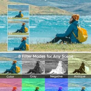 Digital Camera, 5K 72MP Autofocus Beauty Camera with 360° Ring Light Smart Skin Recognition, 32GB SD Card That Makes Dark Light Shooting Worry-Free, Point and Shoot Camera for Teens Beginners Black