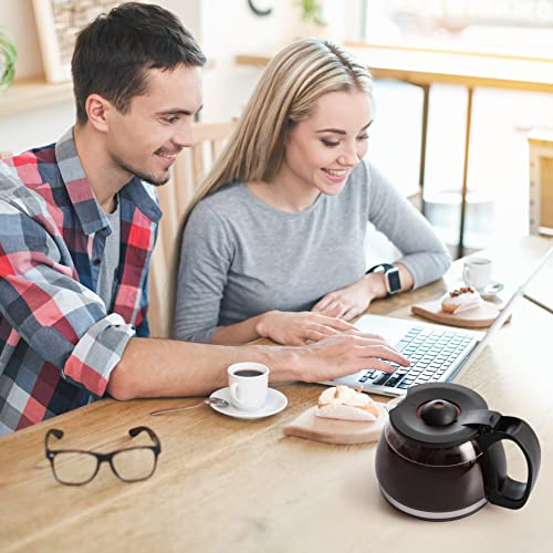 Drip Coffee Maker by Mixpresso Coffee (6 Cups), Black - Image 8