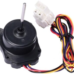 EAU65058511 Refrigerator Condenser Fan Motor Assembly fit for LG Freezer Refrigerator, DC12V, MAX 1A,4-pin Connector, DC Voltage Evaporator Fan Motor MOD.RFD3410A111A