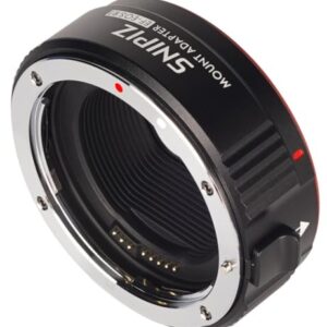 EF-EOS R Lens Mount Adapter Auto-Focus Lens Converter Compatible with Canon EF/EF-S Series Lens and EOS R, RP, R3, R5, R6, R6II, R7, R8, R10, R50, R100 Cameras