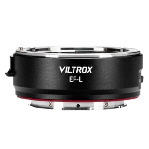 EF-L AF Electronic Lens Mount Adapter Compatible with Canon EF/EF-S Series Lens to L-Mount Camera Panasonic Lumix S1 S1R S1H S5, Leico SL SL2 TL2 CL, Sigma fp L