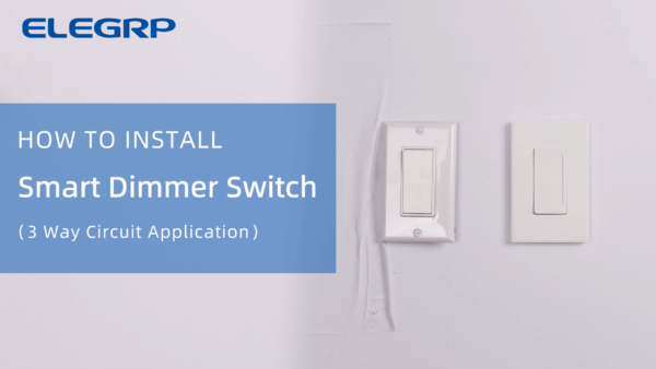 ELEGRP Smart Dimmer Light Switch DPR30, 2.4GHz Wi-Fi Dimmer Switch Compatible with Alexa and Google Assistant, Single Pole/3 Way, Needs Neutral Wire, No Hub Required, UL&FCC Listed, White, 4 Pack - Image 7