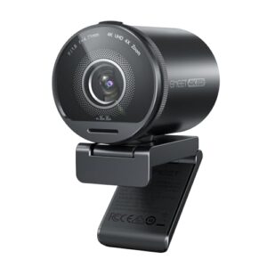EMEET SmartCam S800-4K Webcam for Streaming, Sony 1/2” Sensor, Supports HDR, PDAF&TOF Dual-autofocus, 1080P@60fps, 2 Noise-Cancelling Mics, 40°-73° FOV, Perfect for Live Streaming&Online Meetings
