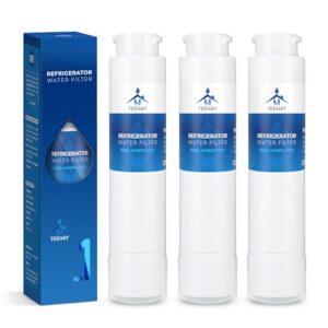 EPTWFU01 Frigidaire Water Filter Replacement, Refrigerator Water Filter Compatible with Frigidaire EPTWFU01, EWF02, Pure Source Ultra II, 3 Pack (3)