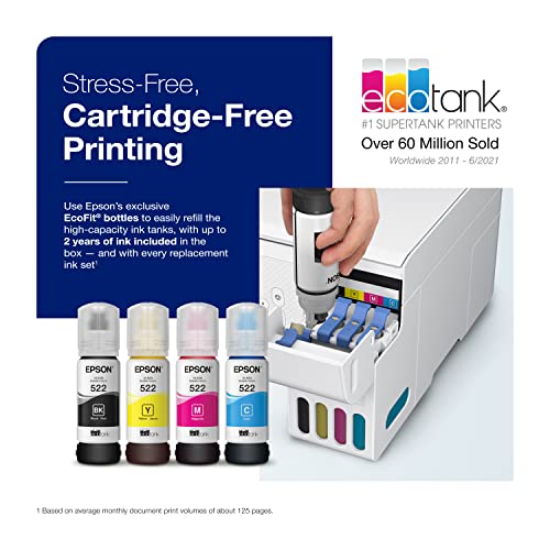 Epson EcoTank ET-2803 Wireless Color All-in-One Cartridge-Free Supertank Printer with Scan, Copy and AirPrint Support - Image 3