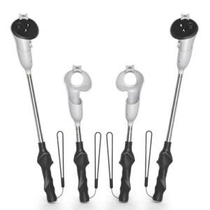 Extensible Long Arms for Gorilla Tag VR Accessories for Meta Quest 3S Controller Arm Extender Sticks for Quest 3 Handle Attachments (Quest 3/3S)