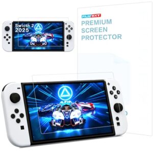 FILMEXT Anti Reflective Screen Protector Compatible with Nintendo Switch 2 Model 2025, [Clearer Than Original Screen] [0.17mm Thickness] AR Screen Protector Compatible with Switch 2 7.9-Inch