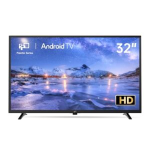 FPD P-Series 32 Inch LED Smart Android TV 2025 Model, Google Play, Google Cast Built-in, Streaming, 720p HD, Flat Screen, Television, Small, Tvs, Living Room, Thin, Live, WiFi, Bluetooth