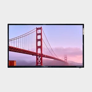 FREE SIGNAL TV Transit Platinum 12 Volt Smart TV, 32 inch TV with DVD Player, Pre-Download Apps, Bluetooth/Wifi Included, AC/DC Power with 1080P HD Resolution, HDMI/USB, Use in RVs, Campers, and Boats