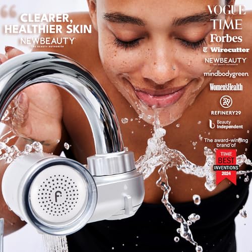 Filterbaby Skincare Filter 2.0, Bathroom Sink Filter Faucet for Men and Women’s Skin Care, 99.9% Chlorine Removal – 0.000001 mm Carbon Fiber, Clinically Tested, Skin Hydration in 2 Weeks (Chrome) - Image 3