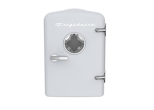 Frigidaire EFMIS129-WHITE, Mini Portable Fridge, 4 Litres Capacity, Chills Six 12oz Cans, 100% Freon-Free & Eco Friendly, Beverage Cooler- White - Image 4