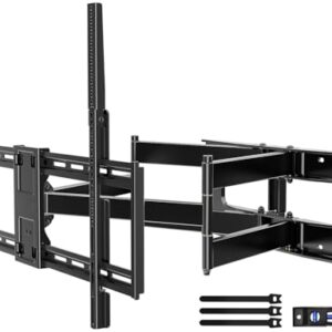 Full Motion TV Wall Mount for 50-100 Inch TVs, 30.3 Inch Long Arm, VESA 800×600 Compatible, Swivel and Tilt, Fits 16-24 Inch Studs, 165 lbs Heavy-Duty Bracket
