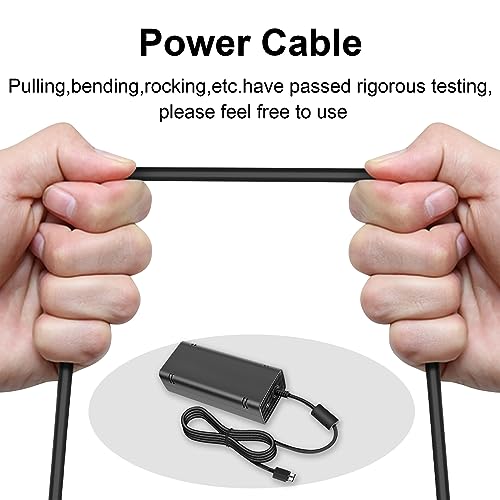 Futurebatt Xbox 360S/ Slim (Only fit 360 S) Power Supply, AC Adapter Power Supply Cord Brick for Xbox 360 Slim Auto Voltage (Black) - Image 6
