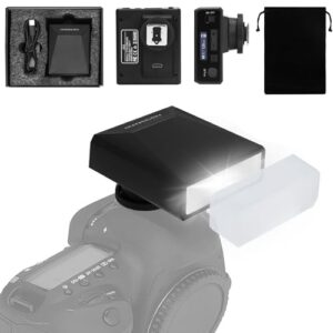 G12 Mini Camera Flash Speedlite, GN12 5600K,USB-C Charging Built-in 1200mAh Battery Compatible for Canon/Sony/Fujifilm/Nikon/Panasonic/Olympus,Speedlight Photography for Cameras with Single-Contact