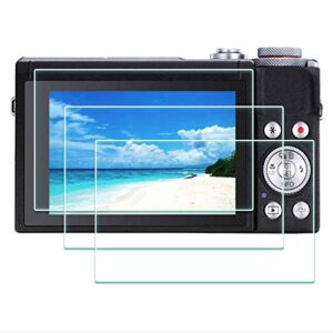 G7 X Mark III Screen Protector for Canon G7X Mark III Camera [3Pack], 9H Hardness G7XIII Tempered Glass Cover Anti-Scrach Anti-Bubble Anti-Dust