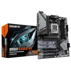GIGABYTE B650 Eagle AX AM5 LGA 1718 AMD B650 ATX, DDR5 Triple M.2, PCIe 5.0, USB 3.2 Gen2x2 Type-C, AMD Wi-Fi 6E, Realtek GbE LAN