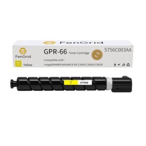 GPR-66 Yellow GPR66 Toner Cartridge Compatible with Canon imageRUNNER Advance DX C3926i C3930i C3935i