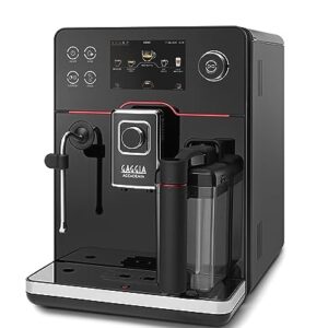 Gaggia Accademia Luxury Italian Fully Automatic Espresso Machine with 19 Customized drink settings,0.5 Liters,RI9782/46 Brushed Stainless