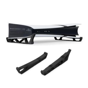Glistco Skates – Horizontal Stand for PS5 Pro Compatible with Disc & Digital Edition (Black)