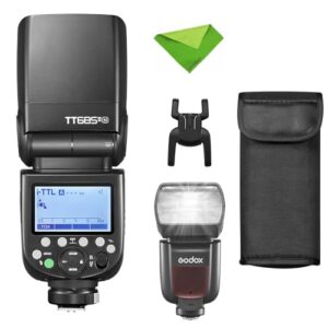 Godox TT685II-N I-TTL Flash for Nikon Speedlight Speedlite Camera Flash HSS 1/8000s Speedlite Flash,2.4G Wireless X System Compatible for Nikon D800 D700 D7100 D7000 D5200 D5000 (Upgraded TT685-N)