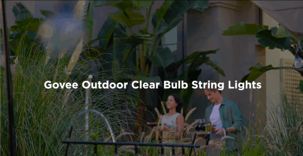 Govee Outdoor Clear Bulb String Lights, 96ft RGBWIC Outdoor Lights with 30 Dimmable Warm White LED Bulbs, 111 Scene Modes for Patio, Backyard, IP67 Waterproof, Works with Alexa, Google & Matter - Image 8