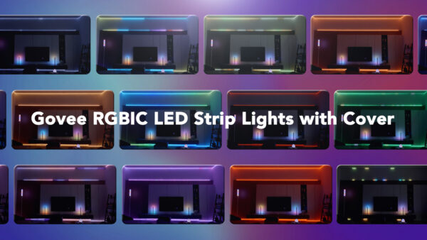 Govee RGBIC LED Strip Lights 32.8ft with Covers, Smart Lights Work with Alexa and Google Assistant, LED Diffuser Channel with LED Lights for Bedroom, Skirting Lines, Studio, Cabinet - Image 8