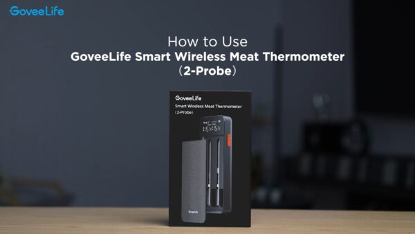 GoveeLife Wireless Meat Thermometer Digital with 2 Probes, Unlimited Range WiFi Food Thermometer with 2 Sensors, Rechargeable LCD Base, APP Alerts, Cooking for Kitchen, BBQ, Grill, Oven, Smoker - Image 8