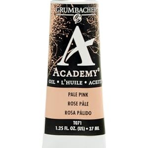 Grumbacher Academy Oil Paint, 37ml/1.25 Ounce, Pale Pink (T071)