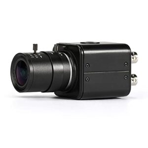 HD SDI Camera, 2MP 1080P Digital CCTV Security Camera, 1/2.8 High Sensitivity Sensor CMOS with 2.8-12mm Manual Varifocal HD 3MP Lens，DC12V 1A Power Adapter Free by Click Below Extra Saving