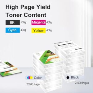 HEG T-FC505U Toner T-FC505U-M Magenta Toner Cartridge Replacement for Toshiba e-Studio 2505AC 3005AC 3505AC 4505AC 5005AC Printer(1 Pack)