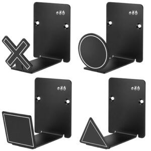 HL127 Headphone Holder Hanger for Desk, Include Adhesive Strips/Screw, Universal Headset Stand for PS4/PS5/Xbox/PC/Mac/Headphones Game Controller Hanger