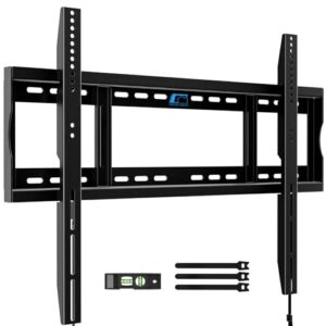 HOME VISION Heavy Duty Fixed TV Wall Mount Holds up to 264Lbs, for Most 42-100 inch Flat Curved TVs Wall Mount Bracket Fits 16″/18″/24″ Studs VESA 800x600mm Low Profile Space Saving for LED OLED LCD