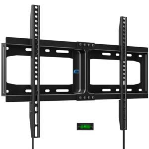 HOME VISION Heavy Duty Fixed TV Wall Mount for Most 32″-86″ Flat TVs, Max VESA 600X400mm up to 165lbs Fits 16/18/24 Inch Wood Studs, Universal Low Profile Wall Mount TV Bracket, Space Saving HV8601
