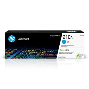 HP 210A Cyan Toner Cartridge | Works Color Laserjet Pro 4201, Color Laserjet Pro MFP 4301 Series | W2101A
