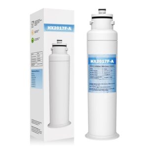 HX2017FR-A HX2017F-A Water Filter Compatible with Hisense HRF266N6CSE1, HRF266N6CSE, HRF209N6CSE, HRF254N6TSE, HRF254N6DSE