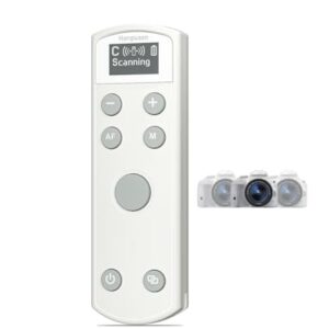 Hanpusen Rechargeable Camera Remote Control for Canon – Wireless Shutter Release with OLED Screen Compatible with R8, R6 II, R100, R50, R10, M50, SL3, R3, R5, R6, EOR RP, EOS R;Replaces Canon BR-E1