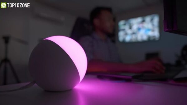 Hifree Smart Table Lamp, Dimmable Desk Lamp with App/Voice Control, LED RGB Color Changing Touch Lamp, Night Light for Bedroom Compatible with Alexa - Image 8