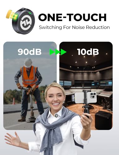 Hollyland Lark M2 Wireless Lavalier Microphone for iPhone/Android/Camera/PC/Laptop with Lightning/USB-C/Plug, 48KHz 24Bit, 1000ft Range, Noise Cancellation, 30H Battery for Video Recording, Streaming - Image 5