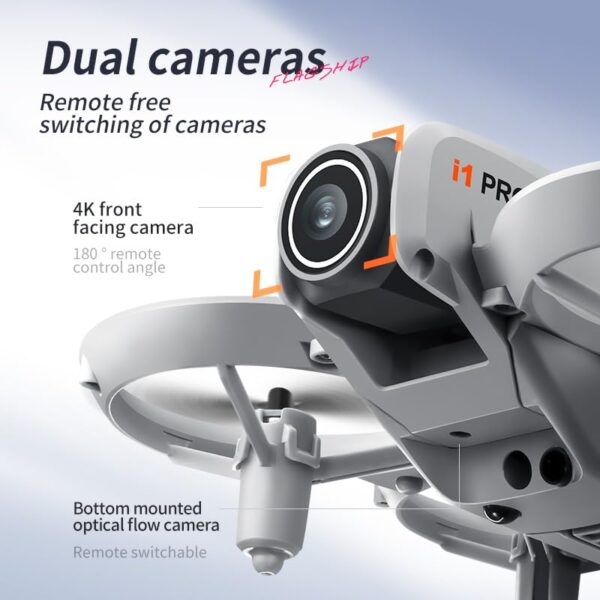 I1 Drone 4k Profesional HD Camera Obstacle Avoidance Aerial Photography Brush Foldable Quadcopter Upgrade Drone Gift - Image 3