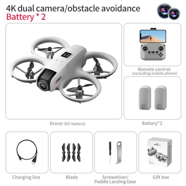 I1 Drone 4k Profesional HD Camera Obstacle Avoidance Aerial Photography Brush Foldable Quadcopter Upgrade Drone Gift - Image 5
