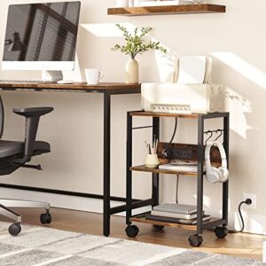 Printer Stand and Bookcase Bundle,