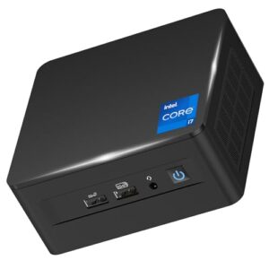 Intel NUC 12 Pro for ASUS Business Mini Desktop Computers, Intel Core i7-1260P (12C/16T, Up to 4.7GHz) Mini PC, 16GB DDR4 RAM 512GB PCIe 4.0 NVMe SSD, 8K/HDR/WiFi 6E/BT5.3/Windows 11 Pro