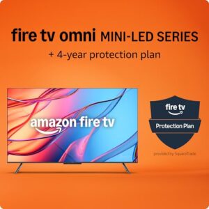 Introducing Amazon Fire TV 55″ Omni Mini-LED Series with 4-Year Protection Plan
