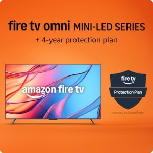 Introducing Amazon Fire TV 85″ Omni Mini-LED Series with 4-Year Protection Plan